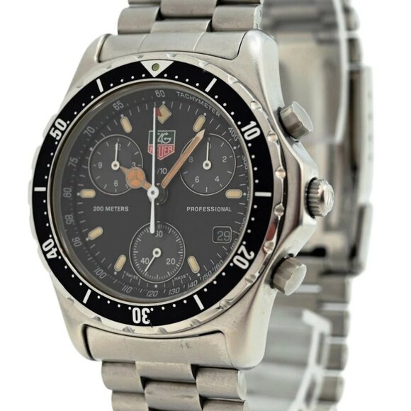 Tag Heuer Men's 37mm 2000 Series Professional Chronograph Watch - Picture 1 of 8